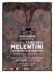 melentini live at Kyttaro poster